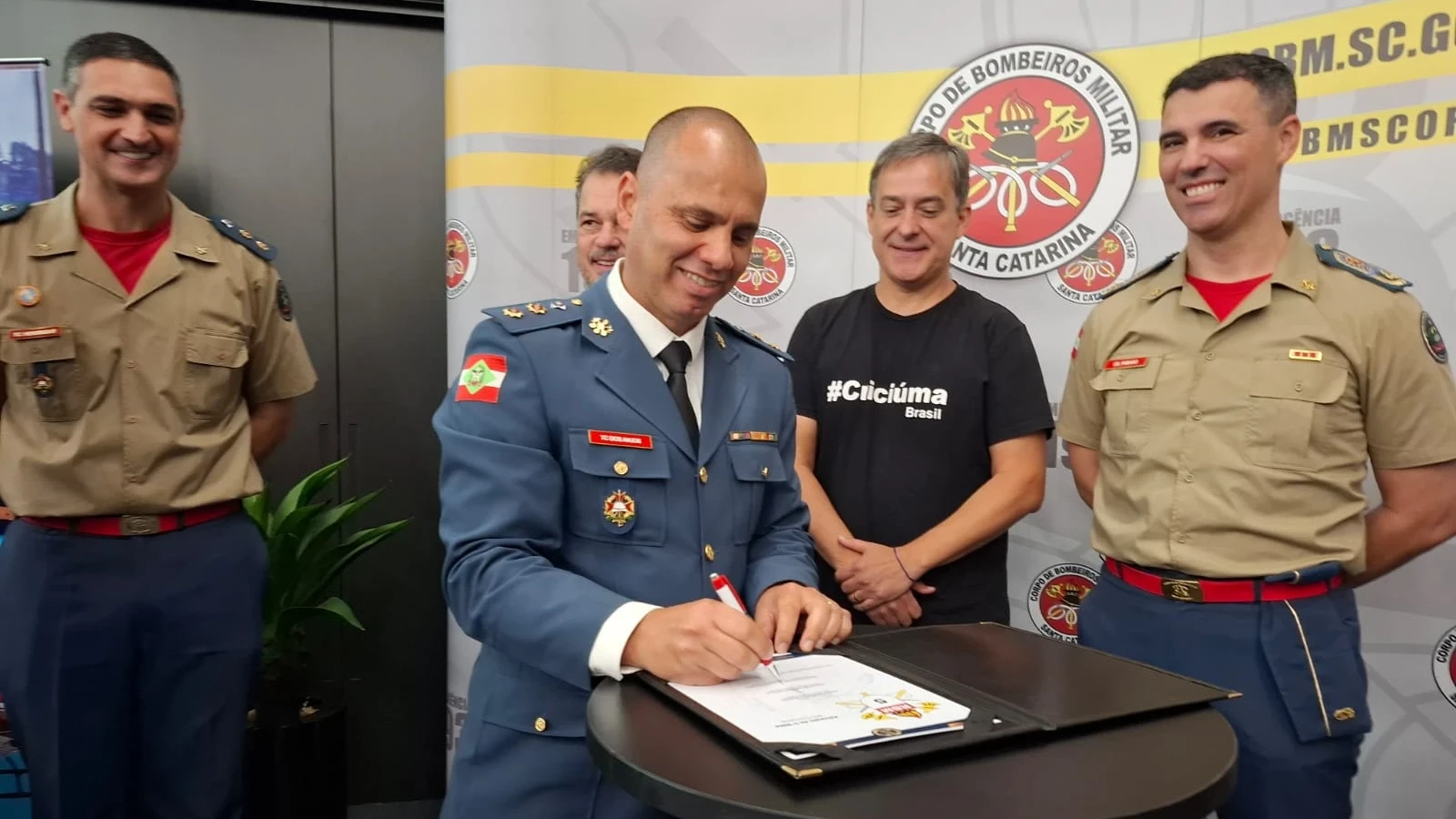 Em ano centenário, 5ª Região Bombeiro Militar é criada e terá sede em Criciúma