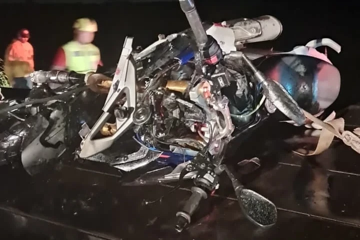 Motociclista fica gravemente ferido após colisão frontal em Maracajá