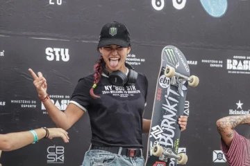 ‘Eu adoro esse lugar’, afirma Raicca Ventura após conquista do STU em Criciúma