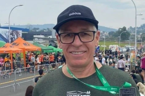 Identificado homem que morreu atropelado durante corrida com filha em Nova Veneza