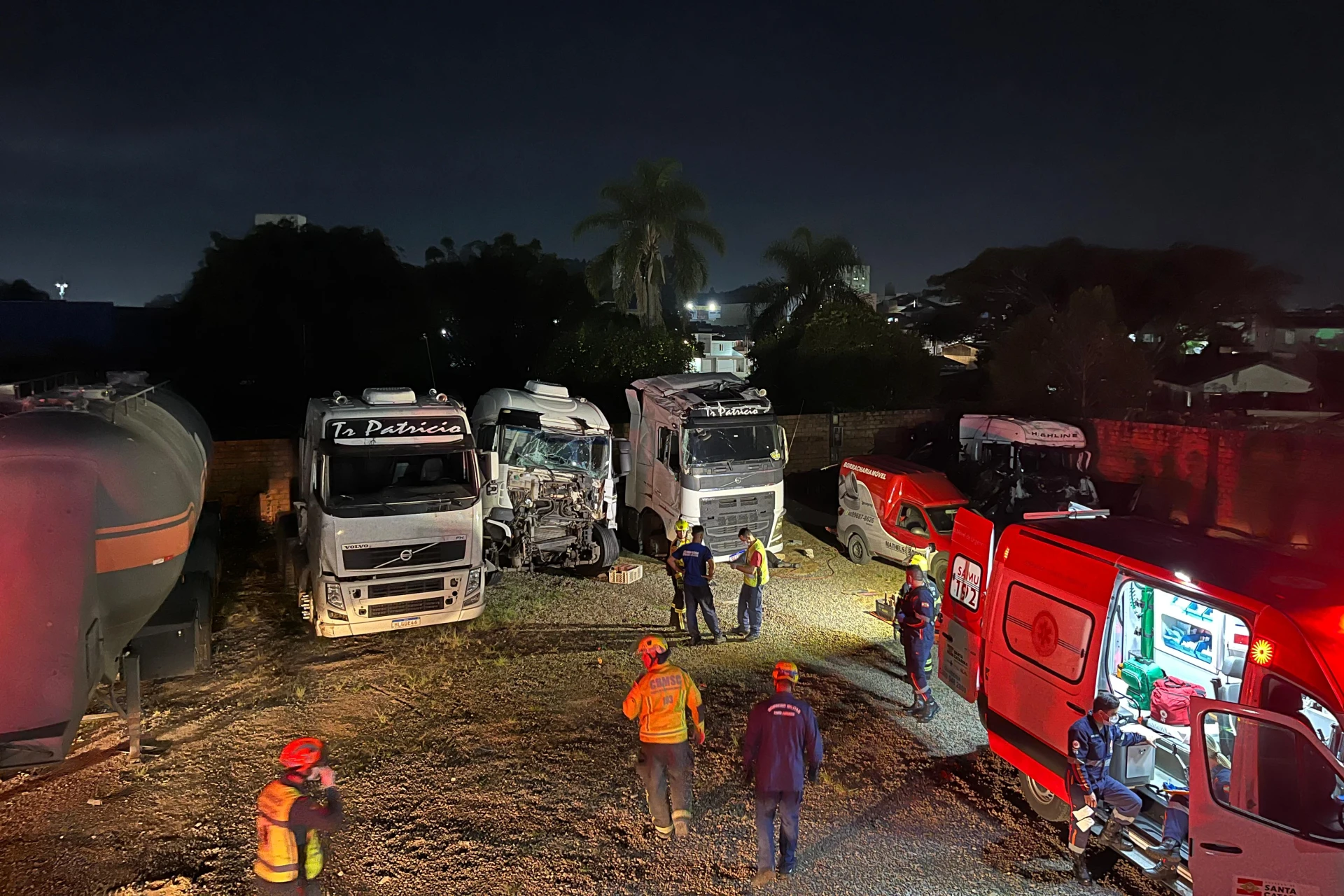 Trabalhador morre prensado por caminhão durante manutenção no Sul de SC