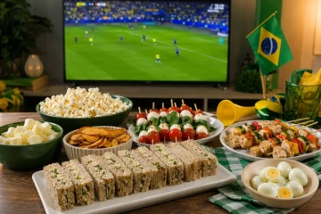 Copa do Mundo sem culpa: sete petiscos saudáveis para torcer pelo Brasil
