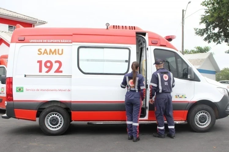 Problemas mecânicos deixam ambulâncias e motolâncias do Samu paradas em Criciúma