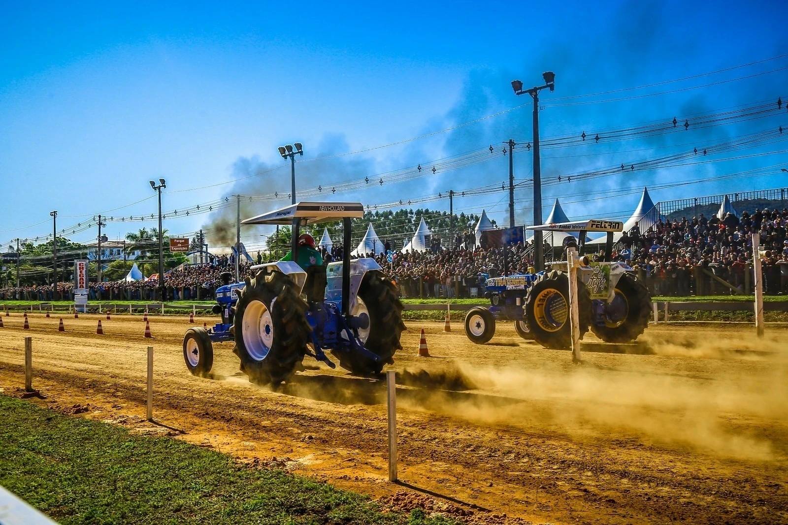 Arrancada de tratores de Turvo vira patrimônio cultural em Santa Catarina