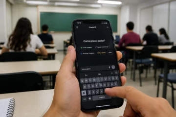 IA nas escolas: tecnologia ganha espaço entre estudantes e exige adaptação de professores em Criciúma