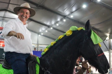AgroPonte: governador Jorginho Mello visita feira e destaca força do agronegócio em Santa Catarina
