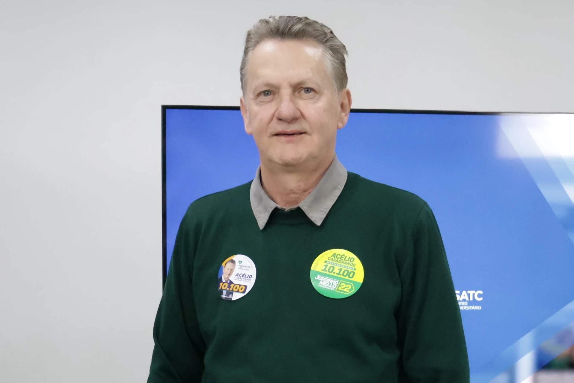 Vídeo: Acélio Casagrande apresenta propostas para a disputa à Assembleia Legislativa