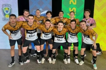 Em jogo de oito gols, Criciúma Futsal vence com goleada de virada e é campeão dos JUBs