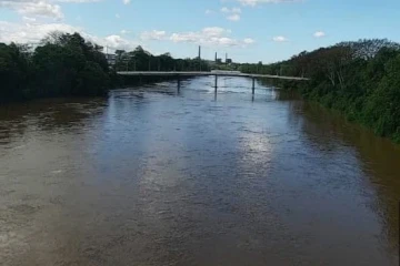 Após sequência de dias chuvosos, nível dos rios Araranguá e Tubarão começa a baixar