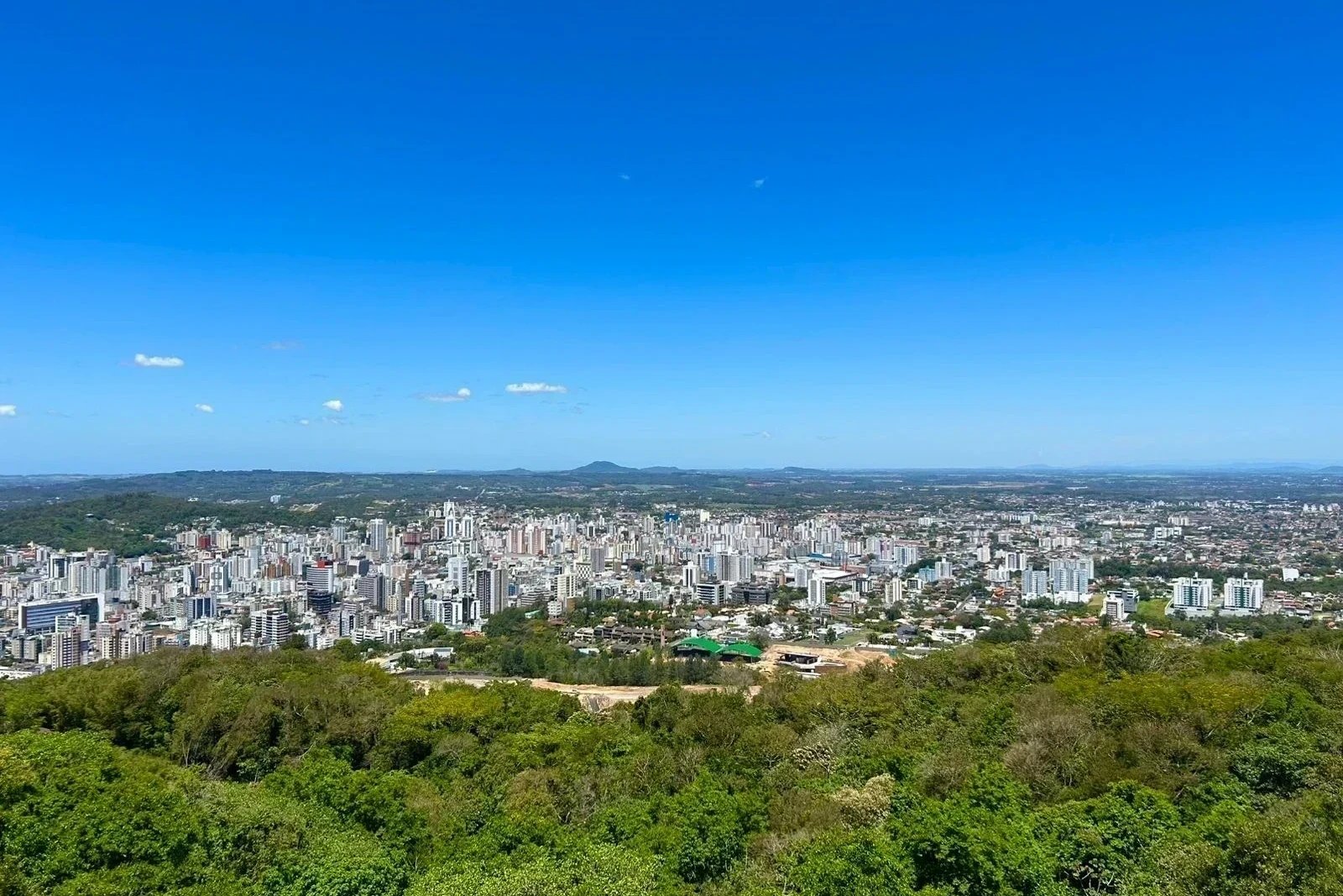 Predomínio de sol e temperaturas amenas marcam a quinta-feira em Criciúma
