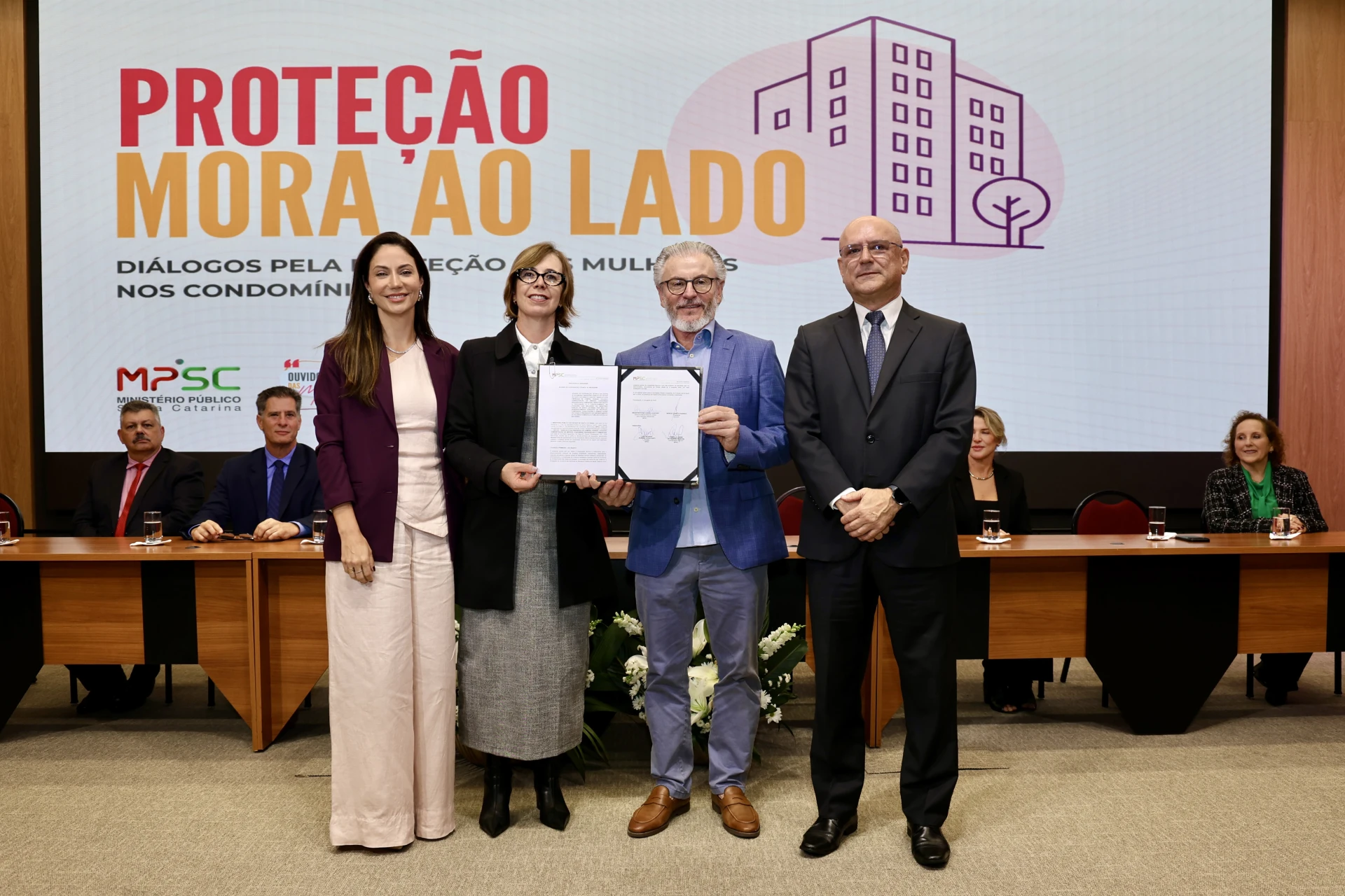 Projeto transforma condomínios em aliados no enfrentamento à violência contra a mulher
