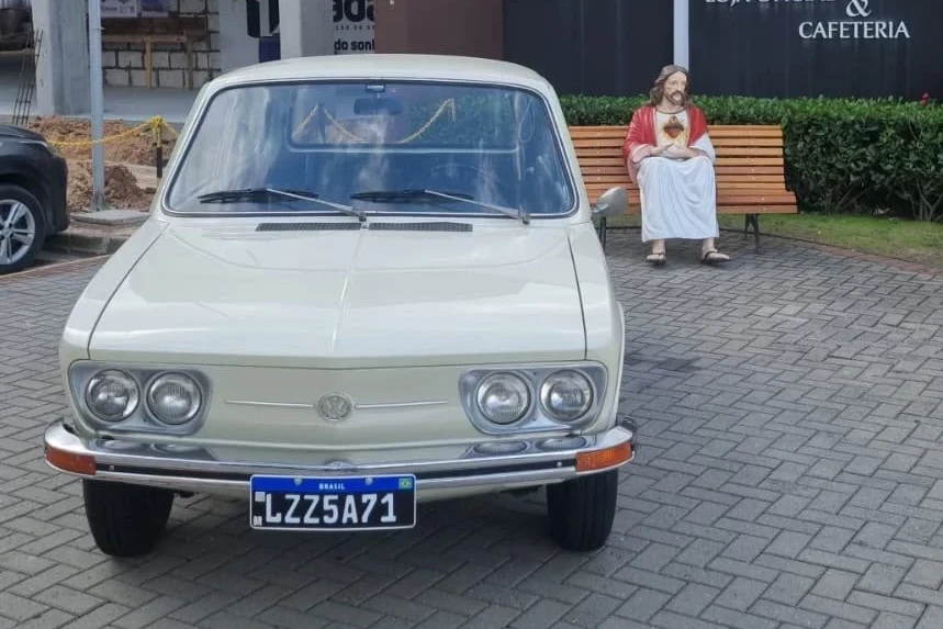 Santuário de Içara sorteia Volkswagen Brasília para arrecadar fundos às obras da igreja