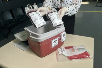 Criciúma passa a contar com programa que disponibiliza bolsas de sangue em operações aeromédicas