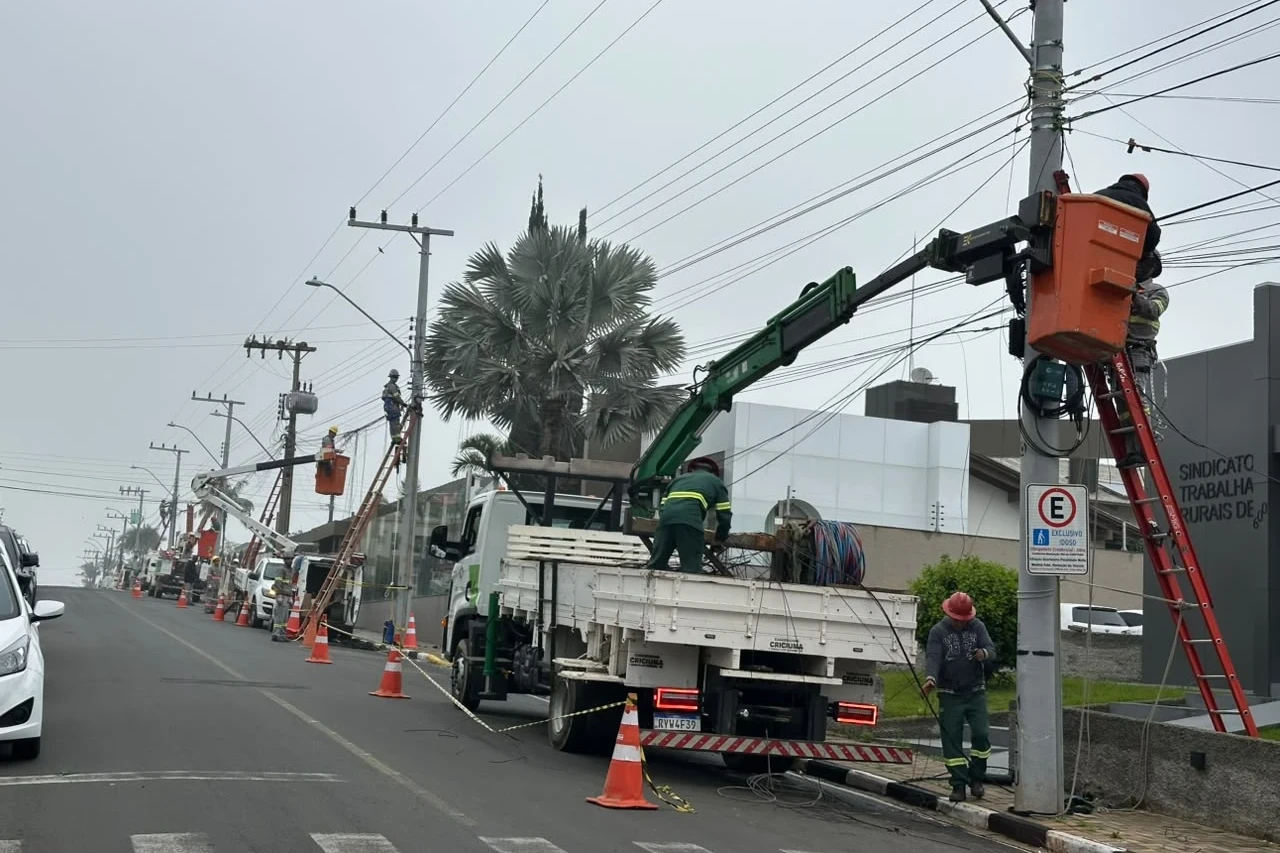 Operação Limpa Fios recolhe mais de 480 quilos de cabos obsoletos em Içara