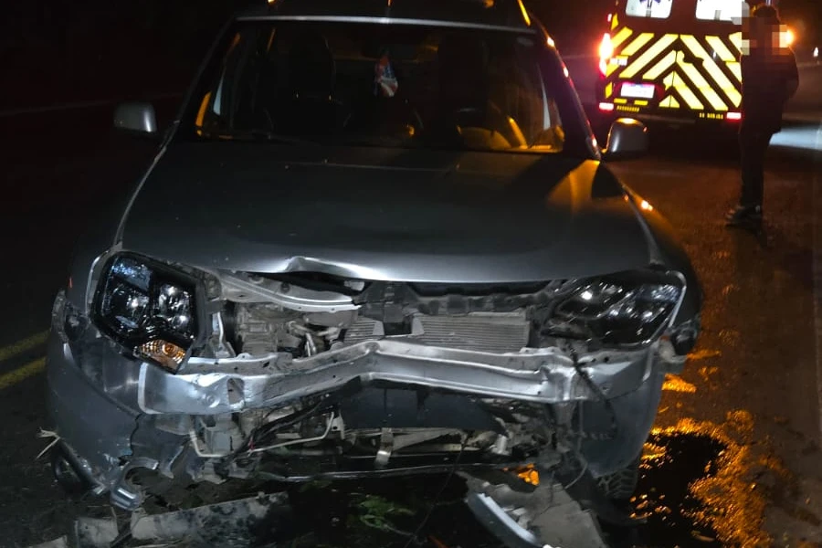 Mulher fica ferida após colisão frontal entre veículos em Urussanga