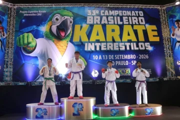 Associação de Criciúma conquista medalha de ouro em Campeonato Brasileiro de Karatê