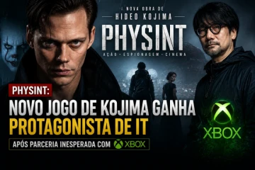 PHYSINT: novo jogo de Hideo Kojima ganha protagonista de IT após parceria com Xbox