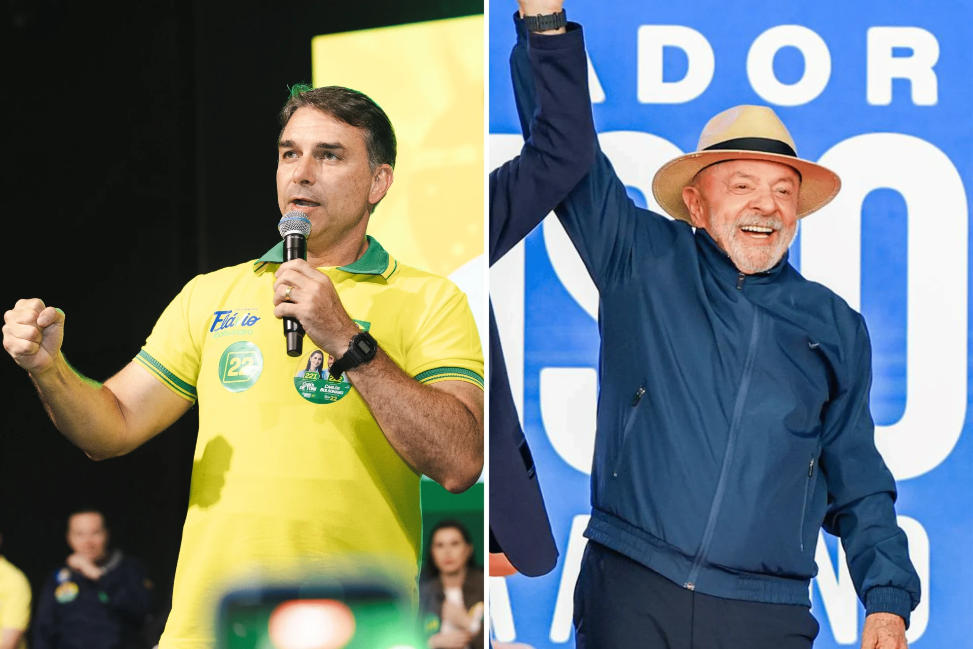 Eleições 2026: Lula e Flávio Bolsonaro cumprem agendas em Santa Catarina
