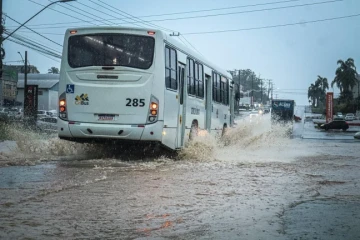 Volume de chuva ultrapassou 150 milímetros em Criciúma nessa segunda-feira