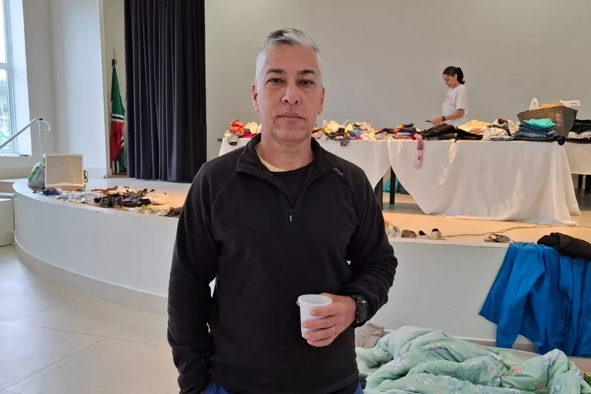 Vindo do RS buscando oportunidades, morador relata desafios após fortes chuvas em Criciúma