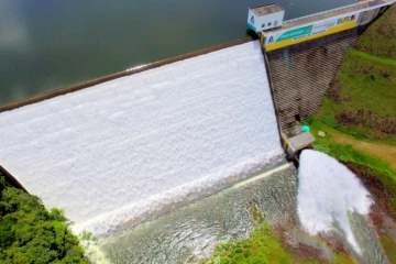 Após chuva intensa, Casan monitora Barragem do Rio São Bento e evita extravasamento