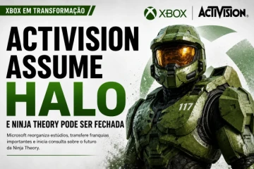 Xbox muda tudo: Activision assume Halo e Ninja Theory pode ser fechada, em mais uma rodada de demissões