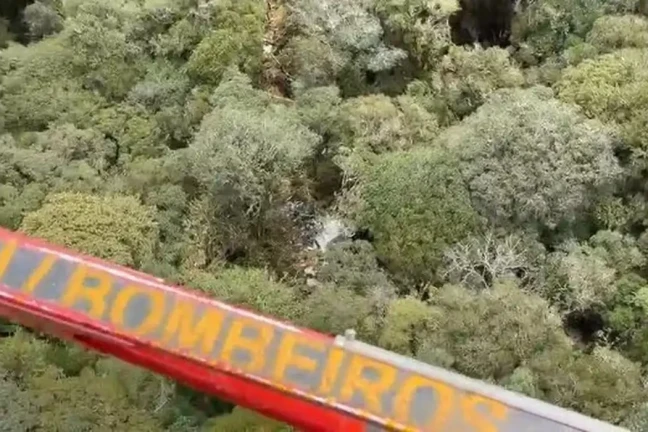 Cenipa abre investigação para apurar causas de queda de helicóptero em Santa Catarina