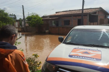 Município de Araranguá decreta situação de emergência após alagamentos
