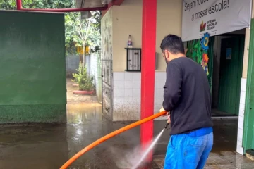 Escola atingida pela chuva retoma aulas nesta quarta-feira em Criciúma