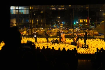 Concerto gratuito à luz de velas promete reunir mais de mil pessoas em Criciúma nesta quinta-feira