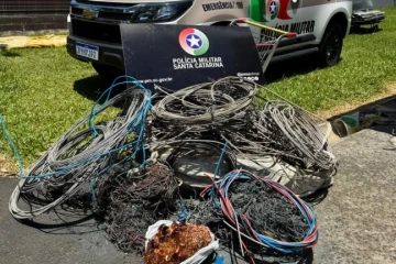 Vídeo: Criciúma tem redução de mais de 45% nos registros de furtos de fios