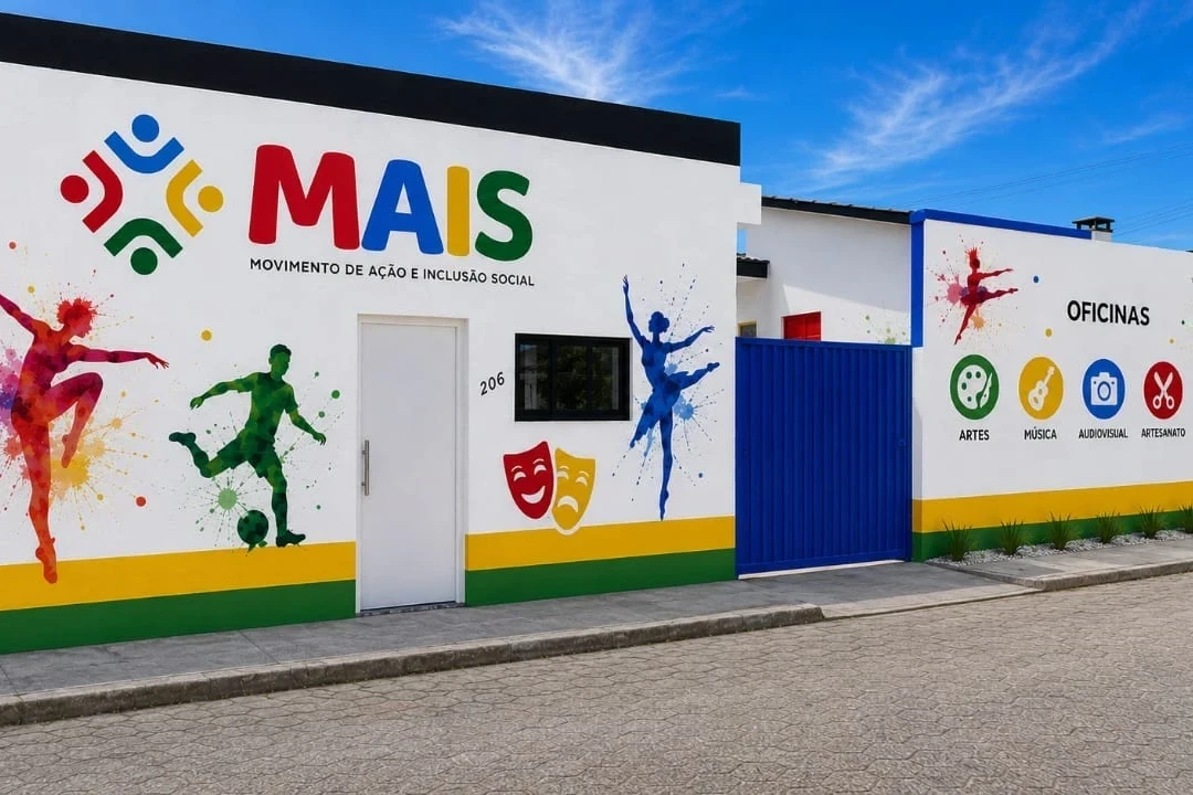 Projeto transforma antiga fábrica em espaço de inclusão social