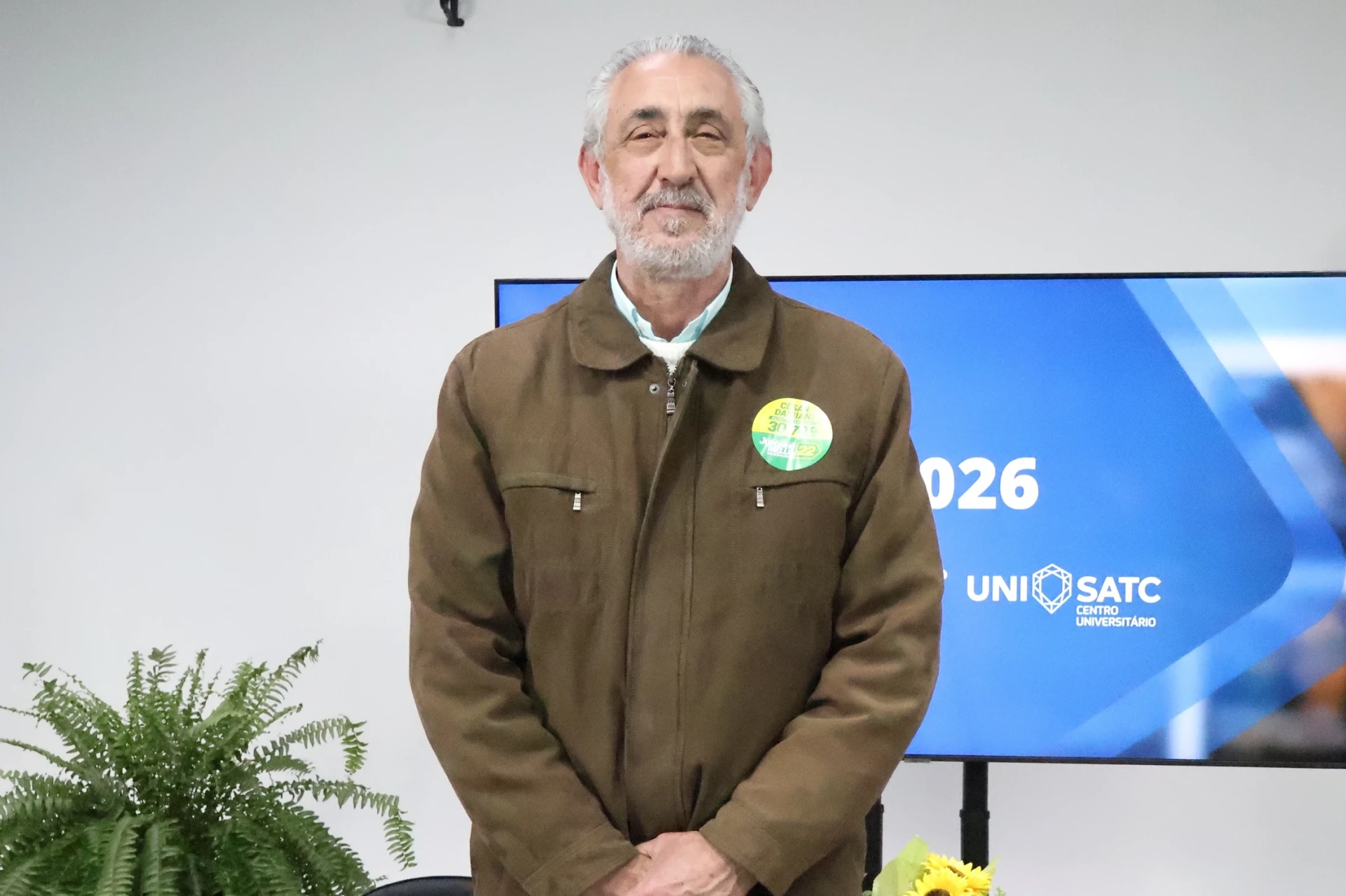César Damiani destaca desenvolvimento regional na disputa por vaga na Alesc