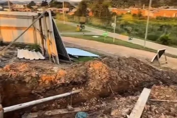Obra parada desde 2024: vereador cobra retomada da cancha de bocha em Criciúma