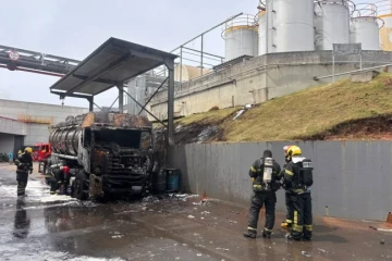 Trabalhador tem 80% do corpo queimado durante incêndio em empresa química de Criciúma