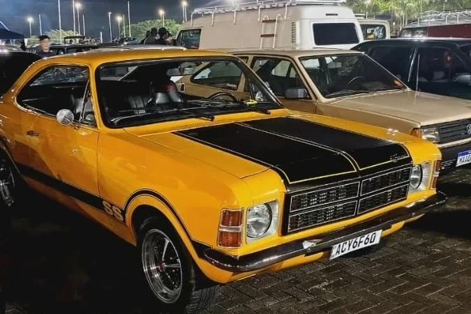 Diferentes marcas e modelos: exposição reúne mais de 230 carros antigos em Criciúma; veja fotos