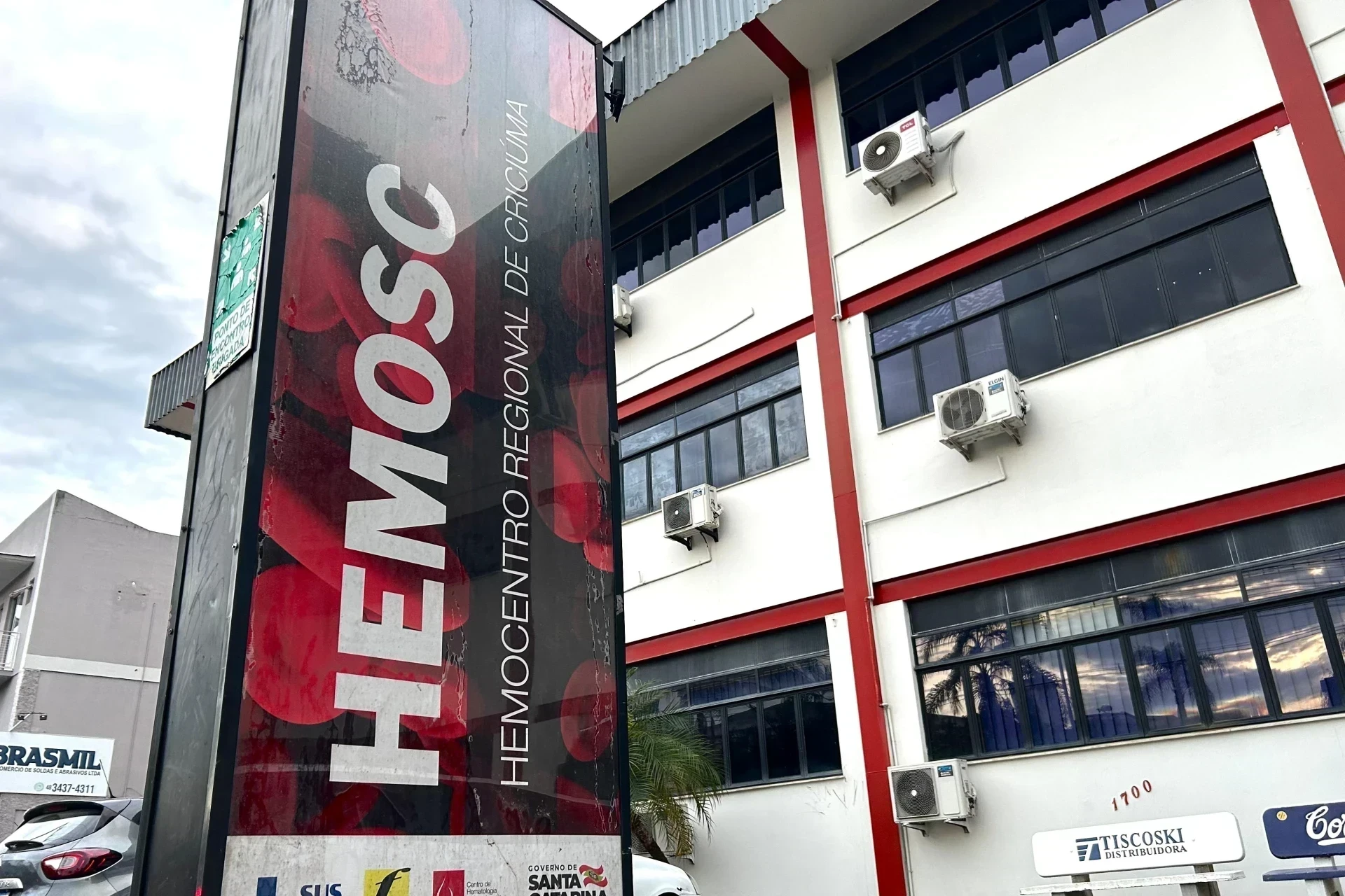 Hemosc busca doadores para reforçar estoque de três tipos sanguíneos em Criciúma