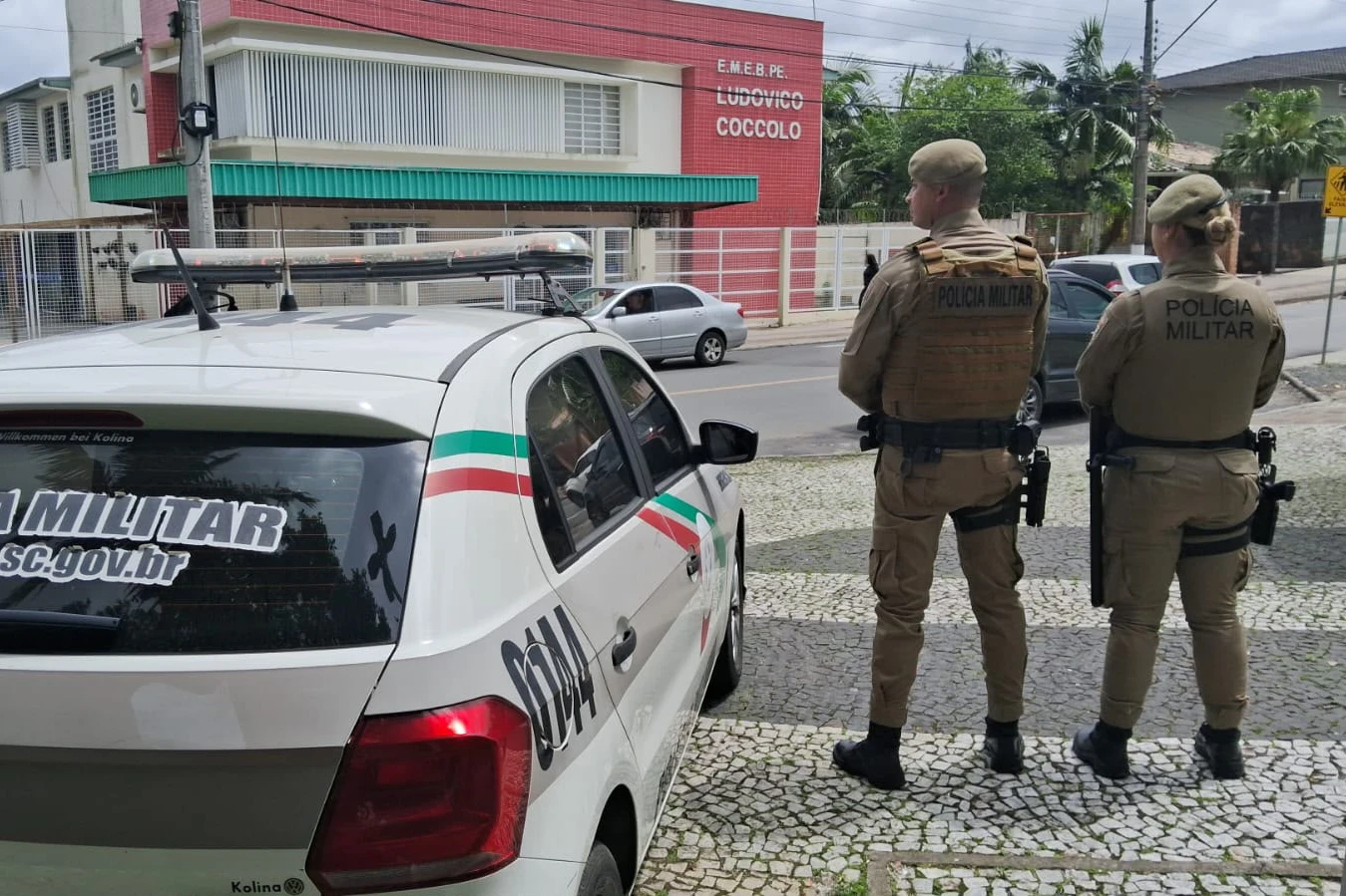 Criciúma recebe mais de 40 policiais militares para reforçar policiamento nas ruas
