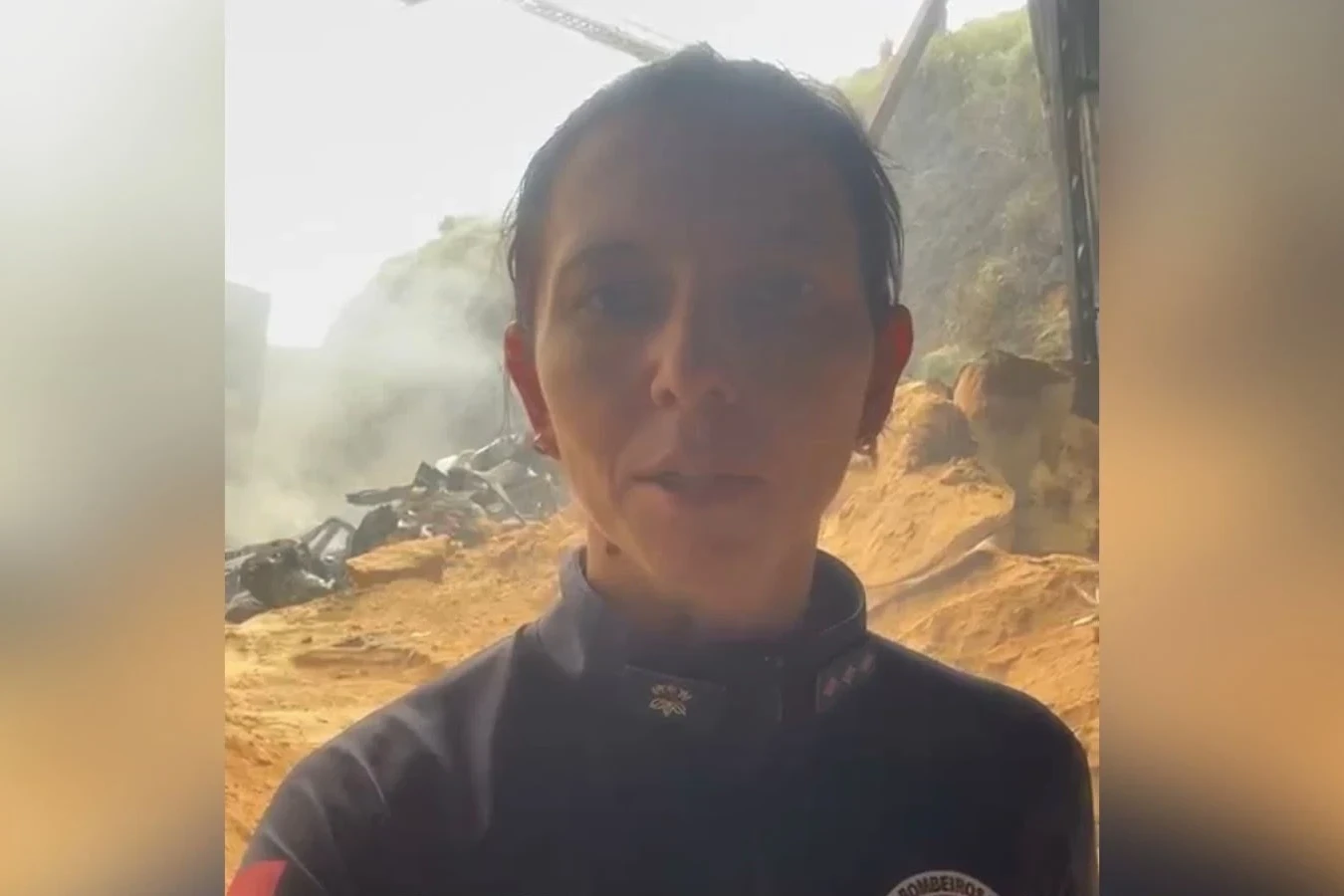 Incêndio atinge fábrica de ração e mobiliza 30 bombeiros no Sul de Santa Catarina; veja vídeo