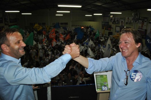  Zanolli e Cechinel preparam comício
