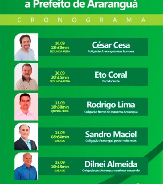 Aciva recebe candidatos a prefeito de Araranguá