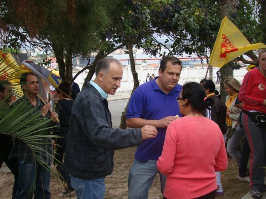Bairro Urussanguinha recebe Sandro Maciel e Turatti
