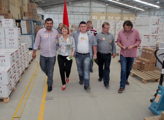 Choinacki e Moreira reforçam campanha em Siderópolis