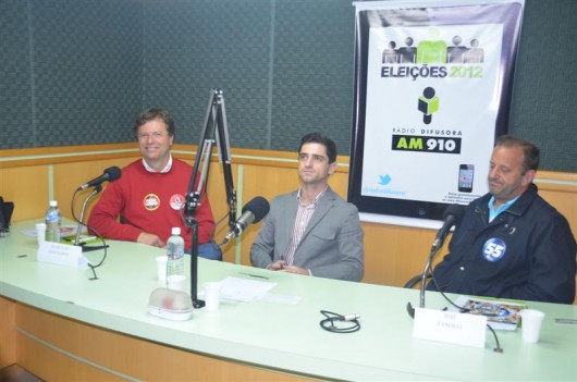 Debate na Rádio Difusora esquenta a reta final das eleições em Içara 