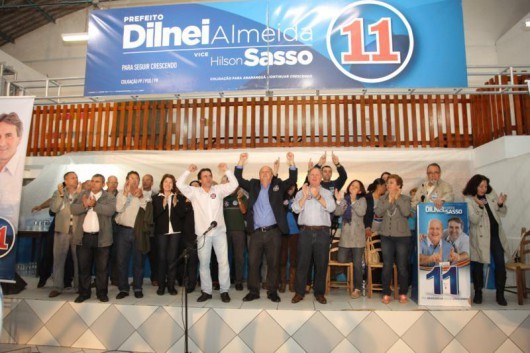 Festa no Cidade Alta para Dilnei e Sasso