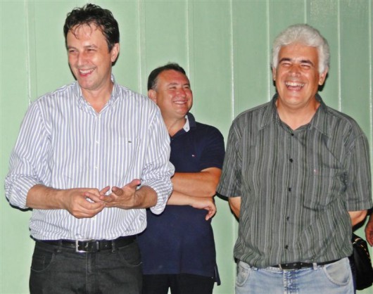 Décio e Lino receberam apoio de Vignatti 