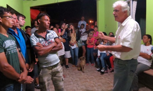 Décio Góes e Olírio José Lino realizam encontro de adesão