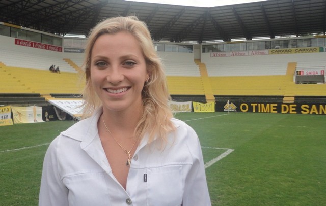 Musa da arbitragem catarinense em ação no Majestoso