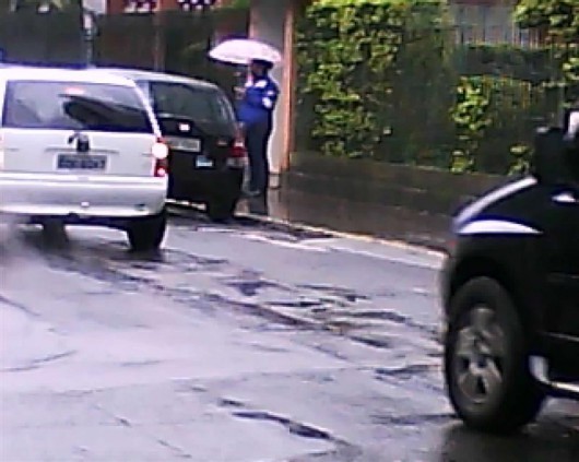 Chuva e Estacionamento Rotativo