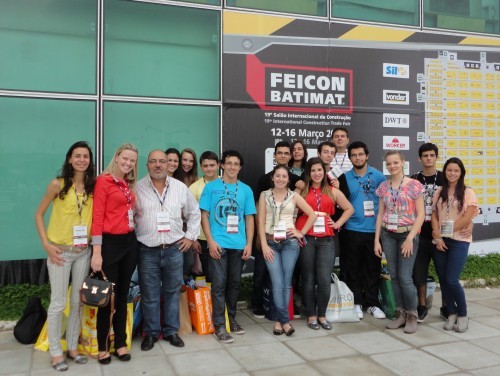 Homenagem aos alunos Curso Técnico em Edificações Cedup